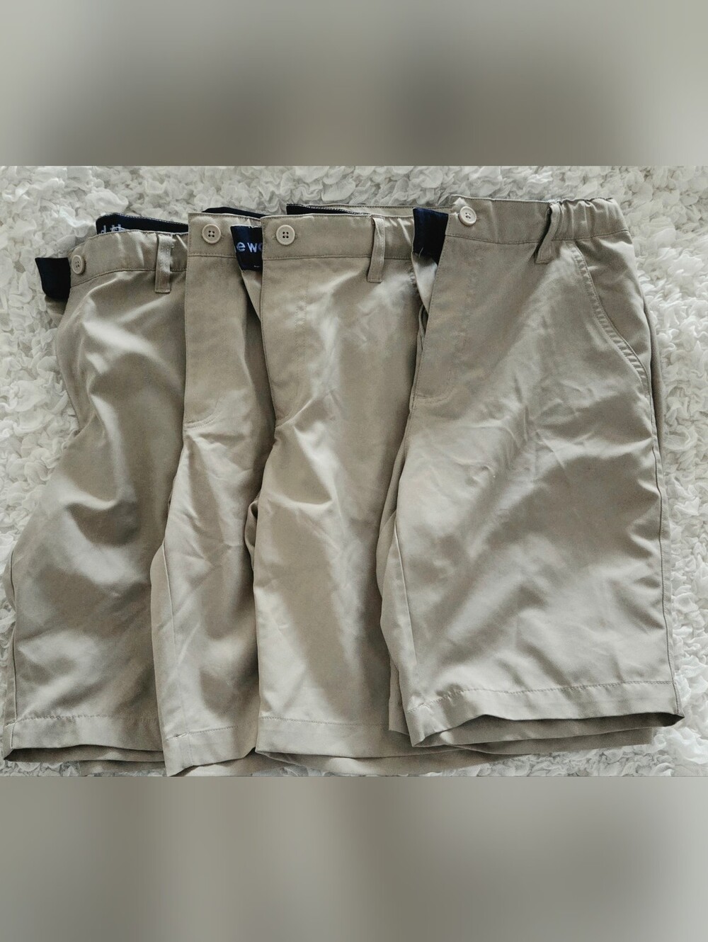 French Toast Tan Comfort School Uniform Shorts
